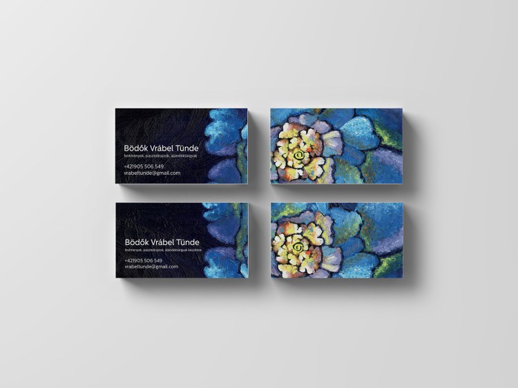 Tunde - an artist's business card